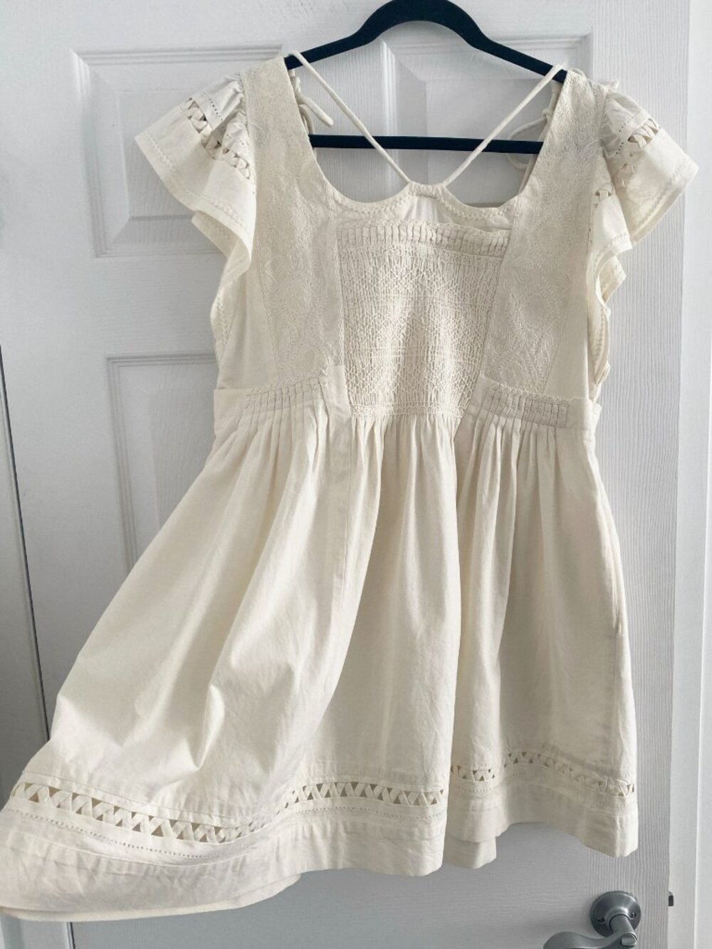 Sea New York "Willa" Dress in Ivory, size Medium. - Picture 13 of 14